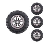 Compatible With Xinlehong Q901 Q902 Q903 9130 9136 9137 9138 For Hosim 1/16 RC Car Upgrade Parts 4Pcs 80mm Wheel Tire Tyre RC Car Accessories