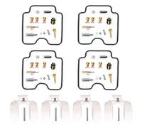 Compatible With XJR1300 XJR 1300 2002-2006 Carburetor Part Repair Kit Carb Float Plunger Diaphragm Carb Rebuild Repair Kit(Type 3)