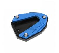 Compatible With XMAX300 For X-MAX300 For XMAX For X-MAX 2023 Motorcycle Kickstand Foot Side Stand Extension Pad Support Plate Enlarge Kickstand Pad(Blue)