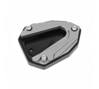 Compatible With XMAX300 For X-MAX300 For XMAX For X-MAX 2023 Motorcycle Kickstand Foot Side Stand Extension Pad Support Plate Enlarge Kickstand Pad(Grey)