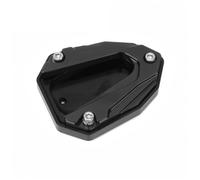 Compatible With XMAX300 For X-MAX300 For XMAX For X-MAX 2023 Motorcycle Kickstand Foot Side Stand Extension Pad Support Plate Enlarge Kickstand Pad(Black)