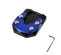 Compatible With XMAX300 For XMAX For X-MAX 125 250 300 Motorcycle Kickstand Foot Side Stand Extension Pad Support Plate Enlarge Kickstand Pad(Blue)