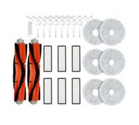 Compatible With XMI S10+ / S10 Plus Robot Vacuum Cleaner Main Side Brush Mop Cloth Hepa Filter Replacement Accessories(Dark Khaki)