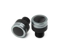 Compatible With XSR700 XSR 700 XSR900 XSR 900 Motorcycle M10*1.25 Aluminum Screws Bolts Mirror Hole Plugs Cap(Titanium No logo)