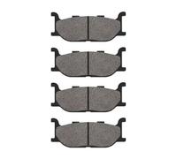 Compatible With XV1600A 1999 2000 2001 2002 2003 2004 For XV1600 For Midnight Star 2001 2002 2003 Motorcycle Front And Rear Brake Pads Brake Pad Set(2 Pairs Front)