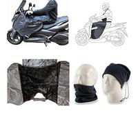 COMPATIBLE WITH YAMAHA N-MAX 125 WATERPROOF LEG COVER FOR SCOOTER AND MAXISCOOTER THERMAL COVER FOR LEGS BREAST ANTI-COLD FUR UNIVERSAL