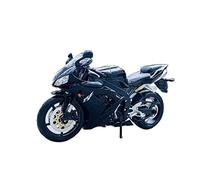 Compatible with Yamaha YZF-R1, 1:12 Black Racing Motorcycle Replica Original Scale Die-cast Classic Motorcycle Model Men's Gift(Black)