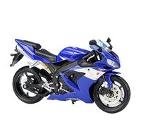 Compatible With Yamaha YZF-R1 1:12 Proportional Die Casting Alloy Racing Motorcycle Model Simulation Car Sports Bike Replica Collection Gift(Blue)