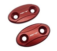 Compatible With YZF R1 2007-2014 Motorcycle Mirror Hole Cover Windscreen Driven Mirror Eliminators Cap(B)