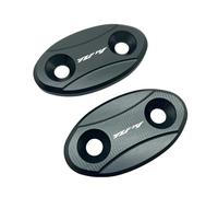 Compatible With YZF R1 2007-2014 Motorcycle Mirror Hole Cover Windscreen Driven Mirror Eliminators Cap(G)