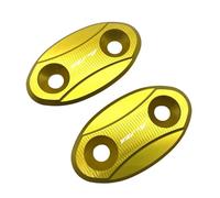 Compatible With YZF R1 2007-2014 Motorcycle Mirror Hole Cover Windscreen Driven Mirror Eliminators Cap(D)