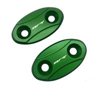 Compatible With YZF R1 2007-2014 Motorcycle Mirror Hole Cover Windscreen Driven Mirror Eliminators Cap(A)