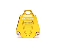 Compatible With YZF R125 YZFR125 MT125 MT 125 MT-125 2008-2022 Motorcycle Accessories CNC Key Cover Case Shell (Color : MT125 Gold, Size : 1)