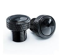 Compatible With Z900 RS SE Z650 Z750 Z800 Z1000 SX Z400 Z300 Z250 Motorcycle M10*1.25 Mirrors Hole Plugs Screws Cover Accessories(Nologo-Black)
