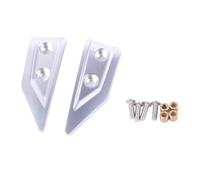 Compatible With Zontes 368G 368 G G368 G 368 501g Motorcycle Models Handlebar Windshield Decorative Cover Hand Guard Decorative Cover Aftermarket Replacement(Silver)