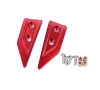 Compatible With Zontes 368G 368 G G368 G 368 501g Motorcycle Models Handlebar Windshield Decorative Cover Hand Guard Decorative Cover Aftermarket Replacement(Red)