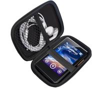 Compatible with ZOOAOXO M900 MP3 Player Case, Lamshaw Durable EVA Carrying Case, Shockproof & Lightweight Protective Cover Compatible for ZOOAOXO M900 2.4" Full Touch Screen MP3 Player (Black)