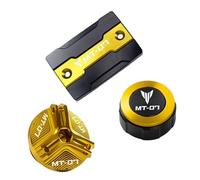 Compatible Witha MT07 MT 07 Mt-07 FZ07 2014-2021 2022 Accessories Front And Rear Brake Fluid Oil Tank Cover Liquid Storage Tank Cover