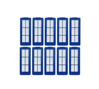 Compatible WithHepa Filter Mop Cloths Main Side Roller Brush Cover Compatible With Eufy RoboVac G10 G20 G30 Sweeping Robot Vacuum Cleaner Replacement Parts (Color : 10pcs-01)