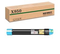 Compatible X950X2KG X950X2CG X950X2YG X950X2MG High-Capacity Toner Cartridge, Works for Lexmark X950de X950dhe X950dte X952de X952dte X954de Printers Cyan*1