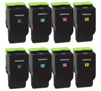 Compatible Xerox C310 Printer Toner Cartridges (8 Pack) -006R04356 Multipack
