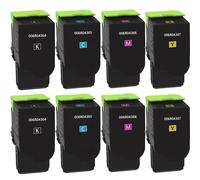 Compatible Multipack Xerox 006R04364-67 2 Full Sets High Capacity Laser Toner Cartridges