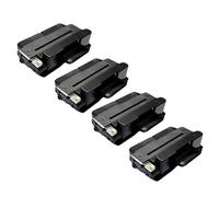 Compatible Quad Pack Xerox 106R02307 Black High Capacity Laser Toner Cartridges