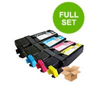Compatible Xerox Phaser 6140DN Printer Toner Cartridges (4 Pack) -106R01480 Multipack