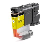 Compatible Yellow Brother LC521Y Ink Cartridge
