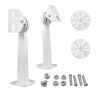 compcctv CCTV Security Camera Mount Bracket, Adjustable Universal Camera Wall Mounting Bracket for CCTV Security Camera/J Mount/Dome Camera/IP Camera/Lithium Alloy 2pack