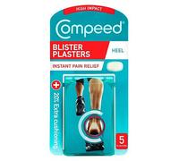 Compeed 5 Extreme Hydrocolloid Blister Plasters For Feet - Waterproof Deep Cushioned Plasters For Comfort