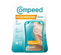 Compeed - Anti-blemish patches* Discreet - hydrocolloid patches - Ideal for discreet use during the day - for targeted imperfection - 15 Patches - 1.5x1.5cm blackheads and small buttons