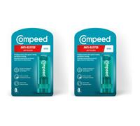 Compeed Anti-Blister Stick, Foot Treatment, Effective Prevention of Friction and blistering, 8 ml (Pack of 2)