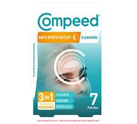 Compeed - Anti-Spots Cleansing Patch - Cleanse, Absorb and Exfoliate - Hydrocolloid Spots patches, Pimple patches - Ideal for overnight use - For large blemish-prone areas - 7 Patches