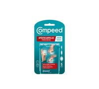 COMPEED Assorted Ampoules, 5 Hydrocolloid Dressings - Foot Treatment, One Pack Contains 2 x Medium (6.8 x 4.2 cm), 2 x Small (6 x 2 cm), 1 x Between Fingers (5 x 1.8 cm)