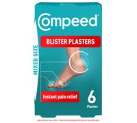 Compeed Blister Plasters Mixed Size 6 Pack - Hydrocolloid Foot Treatme
