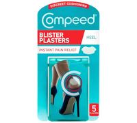 Compeed High Heel Blister Plasters – Hydrocolloid, Waterproof, Deep-Cushioned – 5 Pack