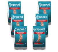 Compeed Medium Size Blister Plasters Bundle - 6 x 6 Count (36 Plasters) - Foot Treatment, Heal Fast
