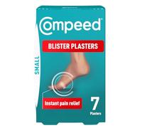 Compeed Small Size Blister Plasters, 7 Hydrocolloid Plasters, Foot Treatment, Heal Fast, 100% Plastic Free Carton Pack