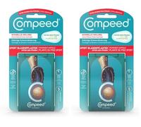 Compeed Underfoot Blister Plasters 10 Pack - Hydrocolloid Foot Treatment - Heal Fast, Thicker Cushioning