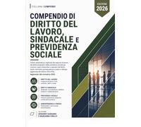 Compendio di Diritto del Lavoro, Sindacale e Previdenza Sociale: Lettura sistematica e ragionata del rapporto di lavoro, del diritto sindacale e della ... e operatori del diritto (compendi giuridici)