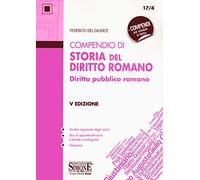 COMPENDIO DI STORIA DEL DIRITTO ROMANO