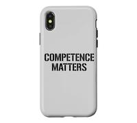 COMPETENCE MATTERS MERITOCRACY Case for iPhone X/XS