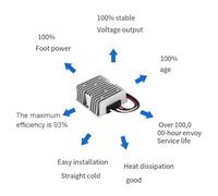 Competent for Ip68 20a Industrial Plus Automotive Applications Step Down 12v Solar Power for Marine Converter Regulator 240w 24v Dc-dc Hydrophobic Shockproof 95