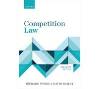 Competition Law by David Bailey (Paperback Book)