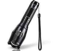 Competition Pro LED Torch Gift for Everyone, Adjustable Focus,Super Bright 800 Lumens,Small Size, Black