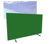 Competition Table Tennis Baffles,High-Visibility Ping Pong Field Fence Surround Block,Easier Ball Pickup,for Club School(Green,140x75cm-2pieces)