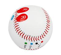 Competition Training Baseball 9" Soft/Hard Outdoor Practice Baseball Pitching Batting Fielding Permanent Competition Training with Finger Placement Markers for Pitching
