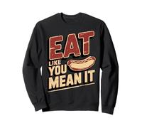 Competitive Eating Speed Eater Food Challenge Eat Sweatshirt