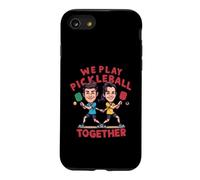 Competitive Pickleball Couple Funny Mixed Doubles Case for iPhone SE (2020) / 7/8